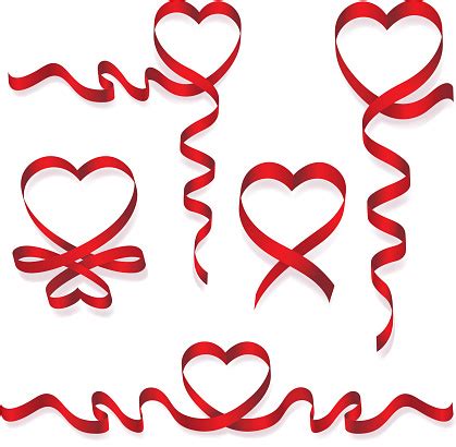 Heart Ribbon Vector Free | AI, SVG and EPS