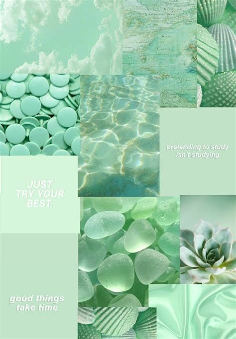 Pastel green aesthetic 💚