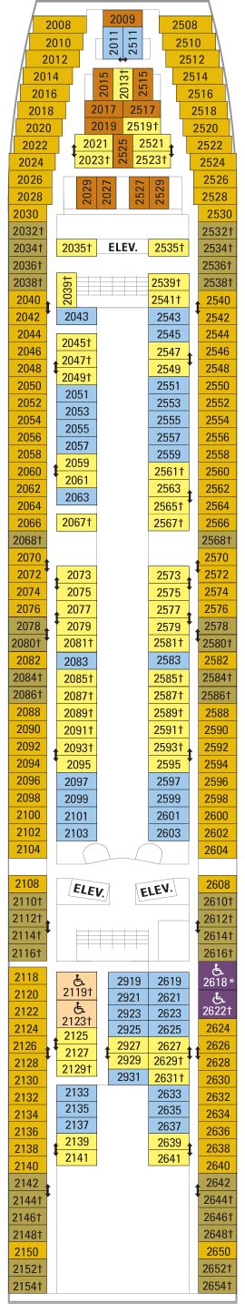 Enchantment of the Seas Deck Plans - Cruise Critic | Enchantment of the seas, Cruise travel ...