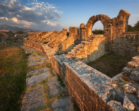 Roman Ampitheater Ruins in Salona, Split, Croatia | Anshar Images