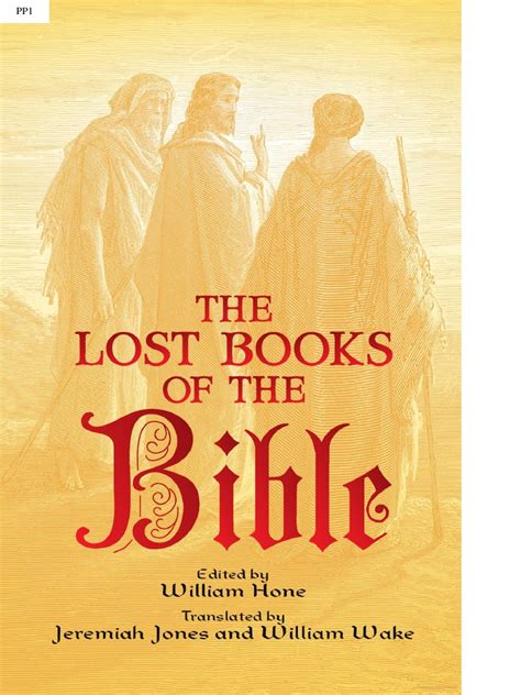 The Lost Books of the Bible