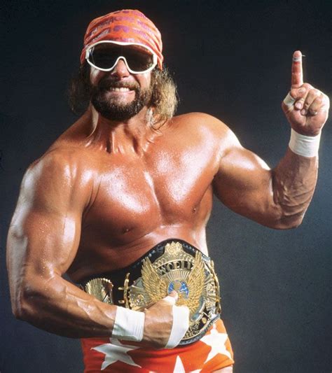 Wrestler "Macho Man" Randy Savage | Pro wrestling, Macho man