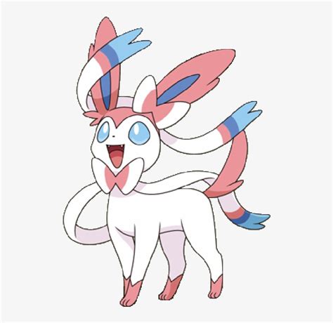 #sylveon #pokemon #freetoedit - Pink White And Blue Pokemon Transparent PNG - 1024x768 - Free ...