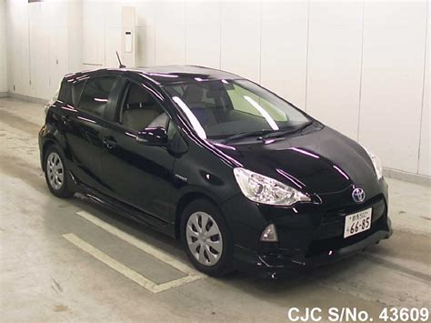 2012 Toyota Aqua Black for sale | Stock No. 43609 | Japanese Used Cars Exporter