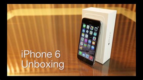 iPhone 6 Unboxing, Tour, and First Impressions - YouTube