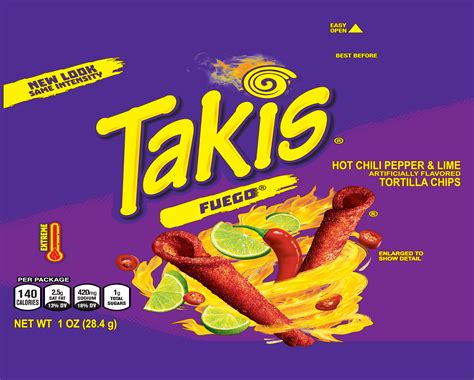 Takis Fuego, Hot Chili Pepper & Lime Artificially Flavored Tortilla Chips - SmartLabel™