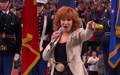 Chiefs star brought to tears by Reba McEntire’s moving national anthem ...