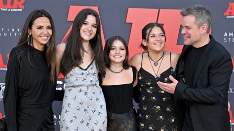 Matt Damon's Daughters Are Growing Up So Fast - 247 News Around The World