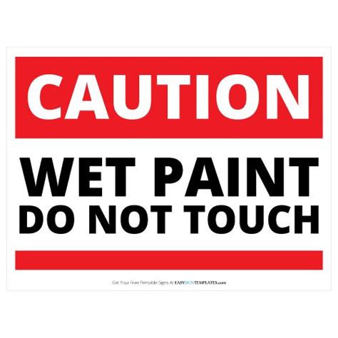 Caution Wet Paint - ClipArt Best