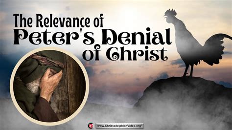 The relevance of Peter's Denial of Christ. - YouTube