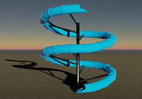 Water Slide 3D | CGTrader