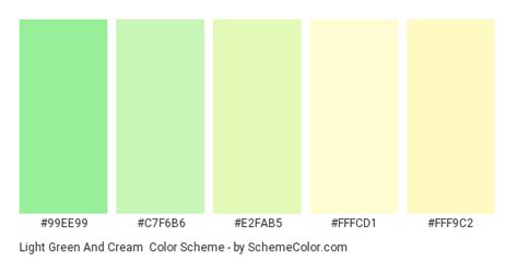 Light Green And Cream Color Scheme » Cream | Cream color scheme, Color ...