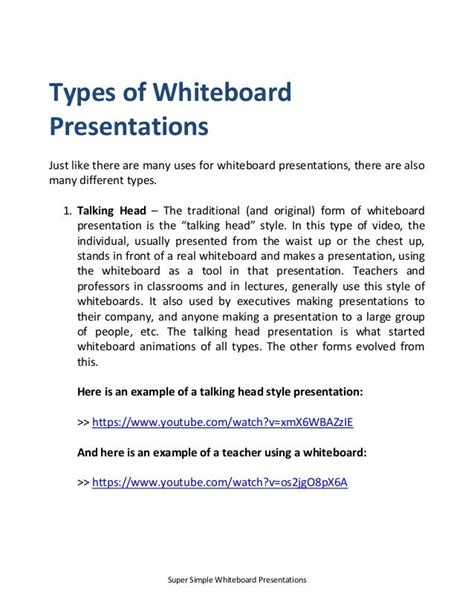 Whiteboard Presentations Guide - How To Create A Whiteboard Presentat…