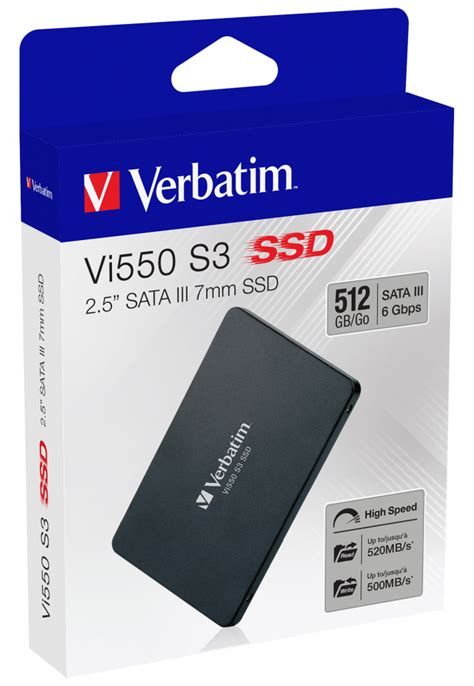 Vi550 S3 SSD 512GB | Verbatim Online Shop