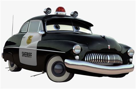 Cars - Sheriff - Cars Movie Sheriff - 800x458 PNG Download - PNGkit