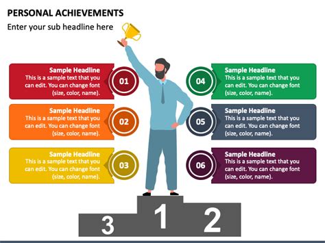 Personal Achievements PowerPoint and Google Slides Template - PPT Slides