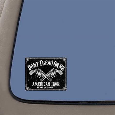 Don't Tread On Me Decal Sticker | 5-Inches By 4-Inches | Vinyl Sticker/Decal | Car Truck Van SUV ...