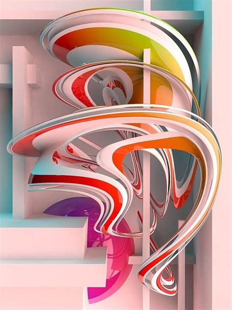 Abstract 3d Art by Paul Corfield | 3d art, Abstract wallpaper, Abstract