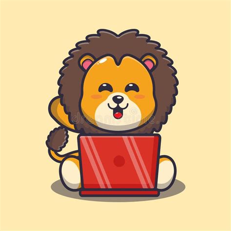 Lion Mascot Vector Laptop Stock Illustrations – 16 Lion Mascot Vector Laptop Stock Illustrations ...