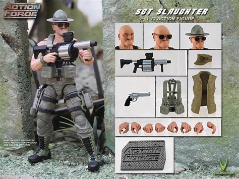 ACTION FORCE SERIES 2 SGT SLAUGHTER ACTION FIGURE – Collector's Edge Comics