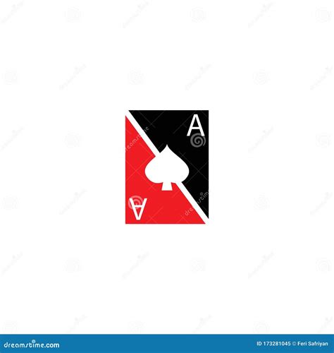 Playing Cards Logo Template Vector Stock Vector - Illustration of play ...