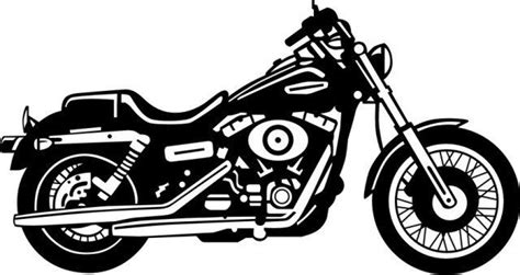 Harley davidson free motorcycle clipart 2 - Clipartix | Clipart black ...