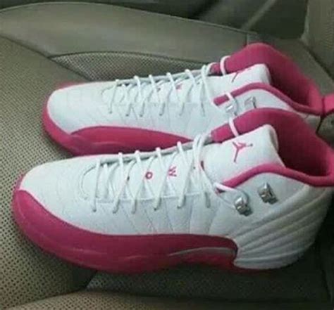 Air Jordan 12 GS White Dynamic Pink Release Date - Sneaker Bar Detroit