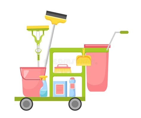 Housekeeping Cart Icon Stock Illustrations – 387 Housekeeping Cart Icon ...