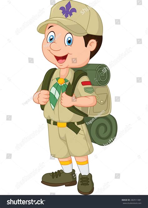 Cartoon little boy scout Gsp, Cub Scouts, Cartoon Images, Photo ...