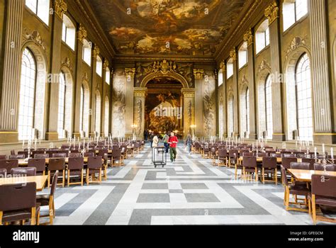 The Painted Hall, Old Royal Naval College, Greenwich, London Stock Photo - Alamy