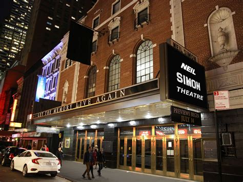 Neil Simon Theatre on Broadway in NYC