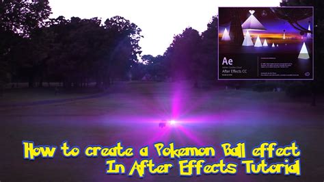 How to create a Pokemon Ball Effect In After Effects Tutorial - YouTube