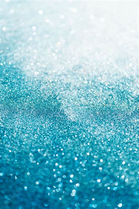 Free Photo | Sparkly teal glitter background