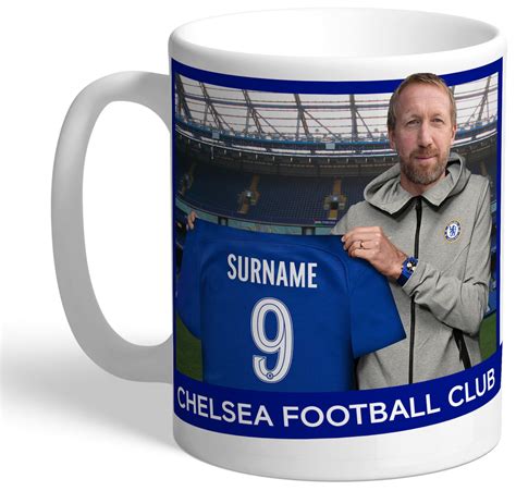 Personalised Chelsea FC Manager Mug from Go Find A Gift