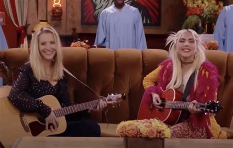 Watch Lady Gaga perform 'Smelly Cat' with Lisa Kudrow on 'Friends' special