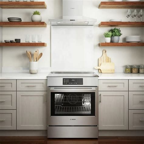 Bosch 800 Series 30" Stainless Steel Slide-in Induction Range | Middleton's Furniture and ...