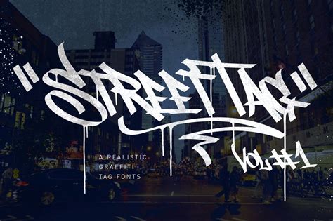 Graffiti Font | Street Tag Vol1 | Stunning Display Fonts ~ Creative Market