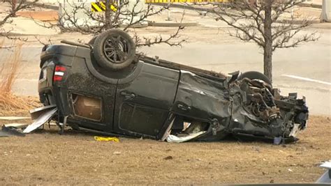 Man and woman hospitalized in vehicle rollover | CTV News