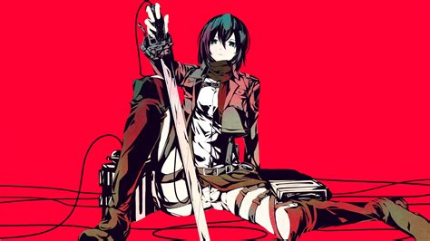 Mikasa Ackerman - Mikasa Ackerman Fan Art (36225537) - Fanpop