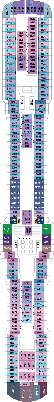 Royal Caribbean Quantum of the Seas Deck Plans: Ship Layout, Staterooms & Map - Cruise Critic