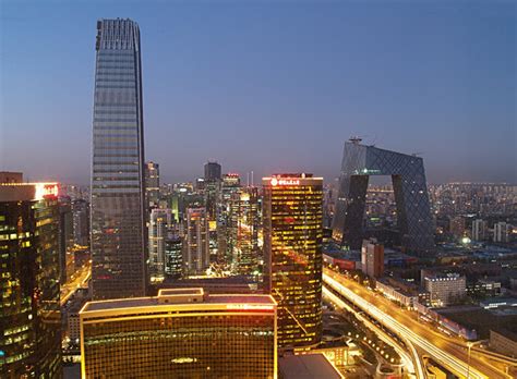 Beijing skyline - a photo on Flickriver