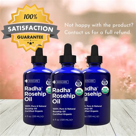 Organic Rosehip Oil | Radha Beauty