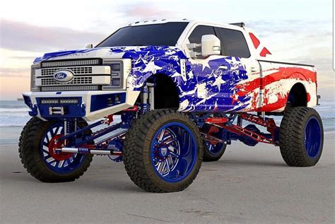 jacked up trucks pictures #Jackeduptrucks Big Ford Trucks, Custom ...