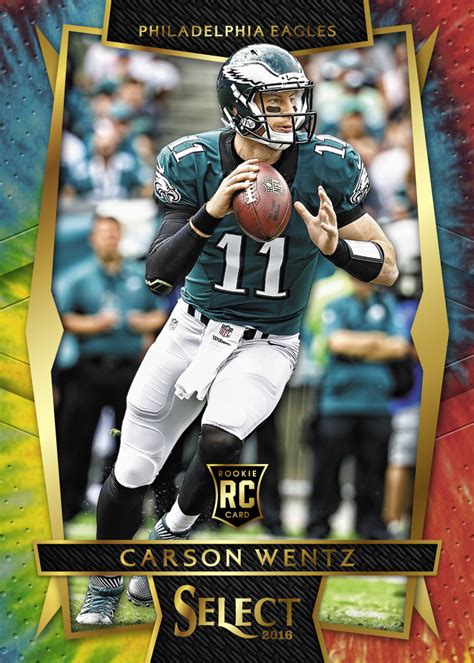 2016 Panini Select NFL Football Cards Checklist - LOADED With Shiny!