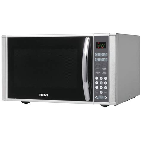 RCA 1.1 cu. ft. Countertop Microwave in Stainless Steel-RMW1138 - The ...