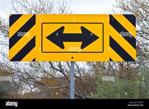 Directional traffic sign, Texas highway Stock Photo - Alamy