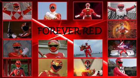 Forever Red - Red Power Rangers History 1993 - 2014 | Doovi