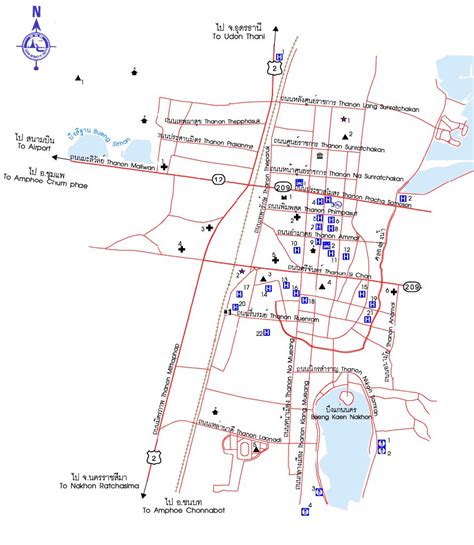 Khon-Kaen-Maps - TeakDoor.com - The Thailand Forum