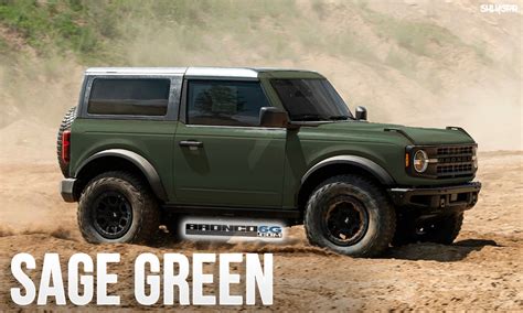 Sage Green / Military Green 6th Gen Bronco Imagined | Bronco6G - 2021+ Ford Bronco & Bronco ...