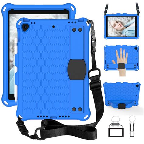 iPad 7th Generation Cases with Shoulder Strap, iPad 10.2" 2019 Case, Dteck Heavy Duty Shockproof ...